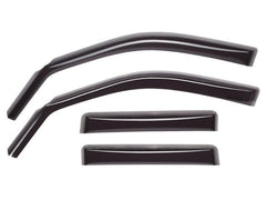 0006 BMW X5 FRONT & REAR SIDE WINDOW DEFLECTORS DARK SMOKE - Black Patch Performance - WEAT82241