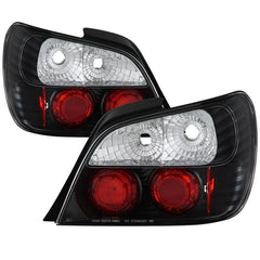 02 - 03 Subaru Impreza (Sedan) Tail Light Set - Black Patch Performance - SPYD5007193