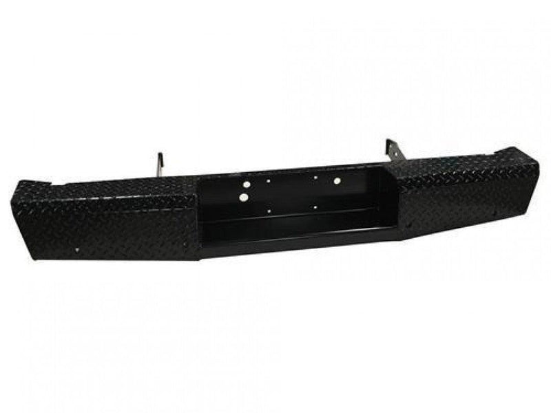 03 - 09 Dodge Ram 2500/3500 Trail FX Rear Diamond Plate Bumper - Black Patch Performance - FX1006