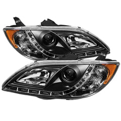 04 - 08 Mazda 3 (Sedan) Headlight Set - Black Patch Performance - SPYD5017451