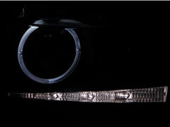 0407 XB G2 PROJECTOR HALO BLACK CLEAR HEADLIGHTS (SET) - Black Patch Performance - ANZO121347