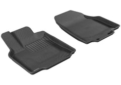 07 - 15 Mazda CX - 9 Floor Mat Set - Front - Black Patch Performance - 3DMAL1MZ01711509