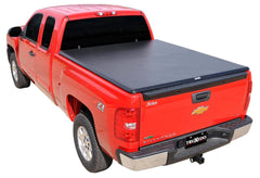 0713 SILVERADO/SIERRA 5FT 8IN BED TRUXPORT TONNEAU COVER - Black Patch Performance - TRUX270601