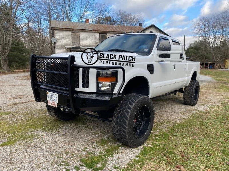 08 - 10 Ford F250/F350 Trail FX Front Diamond Plate Bumper - Black Patch Performance - FX3001