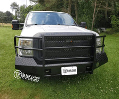 11 - 16 Ford F250/F350 Trail FX Front Diamond Plate Bumper - Black Patch Performance - FX3000