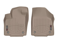 WT Rubber Mats - Front - Tan - Floor Mats from Black Patch Performance