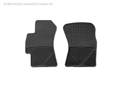 WT Rubber Mats - Front - Blk - Floor Mats from Black Patch Performance