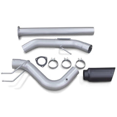 GBE Monster Exhaust Black Tip - Exhaust, Mufflers & Tips from Black Patch Performance