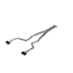 MBRP Exhaust 3in. Cat Back; Dual Rear; Quad Tips - Exhaust from Black Patch Performance