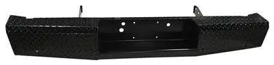 17 - 19 Ford F250/F350 Trail FX Rear Diamond Plate Bumper - Black Patch Performance - FX1015