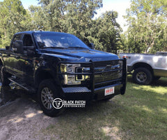 17 - 22 Ford F250/F350 Trail FX Front Diamond Plate Bumper - Black Patch Performance - FX3023