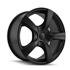 17x7 TOUREN TR9 5x5 Offset (42) Center Bore (71.5) Style #3190 | 3190 - 7773MB - Black Patch Performance - TOUR31907773MB