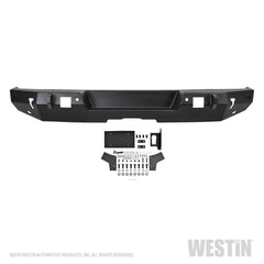 18 - 22 Jeep Wrangler Bumper - Rear - Black Patch Performance - WEST5982045