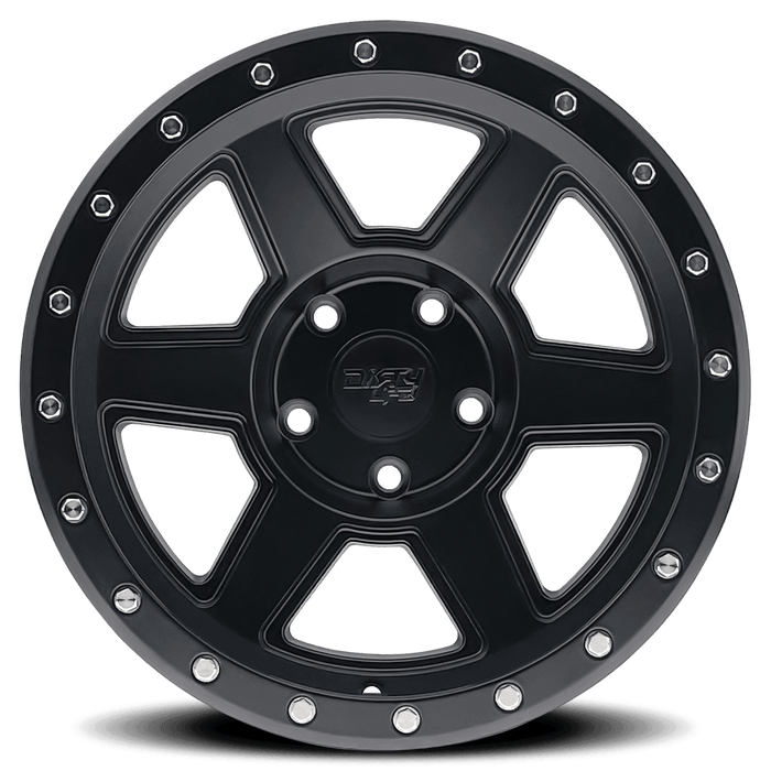 20x10 DIRTY LIFE COMPOUND 8x180 Offset (-25) Center Bore (124.1) Style #9315 | 9315-2178MB - Black Patch Performance - DIRT93152178MB