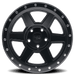 20x10 DIRTY LIFE COMPOUND 8x180 Offset (-25) Center Bore (124.1) Style #9315 | 9315-2178MB - Black Patch Performance - DIRT93152178MB