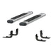 6" x 53" Polished Stainless Oval Side Bars, Select Ram 1500, 2500, 3500 - Body from Black Patch Performance
