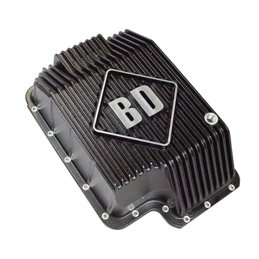BD Ford Deep Sump Trans Pan - 1989-2010 E4OD/4R100/5R110 - Transmission from Black Patch Performance