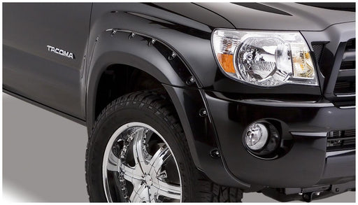 05 - 11 Toyota Tacoma (Bed Length: 60.3Inch) Fender Flare - Front and Rear - Black Patch Performance - BUSH3192502