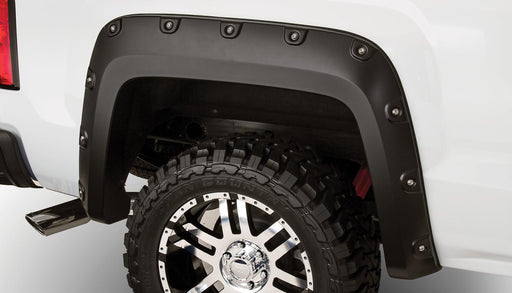 0519 FRONTIER 5FT BED POCKET STYLE FLARES(WILL NOT WORK WITH PLASTIC BUMPERS) - Black Patch Performance - BUSH7190602