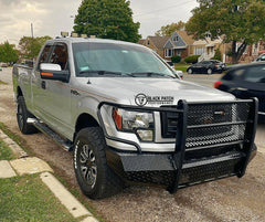 09 - 14 Ford F150 Trail FX Front Diamond Plate Bumper - Black Patch Performance - FX3013