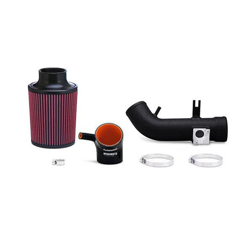 Honda Civic Si Performance Air Intake, 2006–2011 Wrinkle Black Pipe W/ Out Heatshield - Air and Fuel Delivery from Black Patch Performance