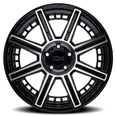 20x9 ION 149 8x6.5 Offset ( - 12) Center Bore (125.2) Style #149 | 149 - 2981B - Black Patch Performance - ION1492981B