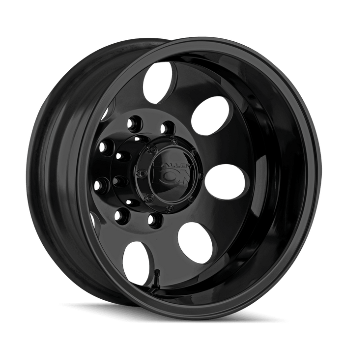17x6.5 ION 167 8x200 Offset (125.3) Center Bore (142) Style #167 | 167 - 7677FMB - Black Patch Performance - ION1677677FMB