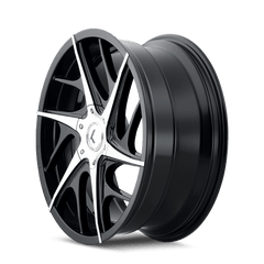 20x8.5 KRAZE ROGUE 5x112 5x4.5 Offset (40) Center Bore (73.1) Style #KR182 | KR182 - 2807BM40 - Black Patch Performance - KRAZKR1822807BM40