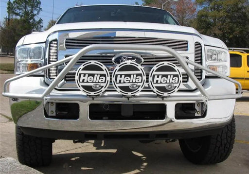 Light Mounting Solution - Pre-Runner Light Bar - 1999-2007 Ford F-250/350/Excursion - Gloss Black - Electrical, Lighting and Body from Black Patch Performance