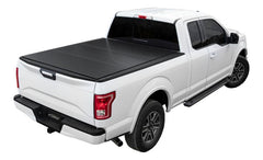 LOMAX FOLDING HARD COVER Tonneau Cover for 08-16 Ford F-250/F-350 6' 8" Box (Black) - Accessories from Black Patch Performance