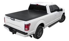 LOMAX FOLDING HARD COVER Tonneau Cover for 08-16 Ford F-250/F-350 6' 8" Box (Black) - Accessories from Black Patch Performance