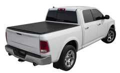 LOMAX FOLDING HARD COVER Tonneau Cover for 09-18 Ram 1500 &amp; 19-ON Classic 5' 7" Box w/o RamBox (Black) - Accessories from Black Patch Performance