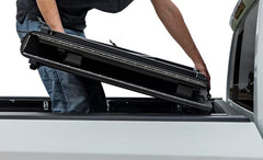 LOMAX PROFESSIONAL SERIES Tonneau Cover for 19-ON Chevy/GMC 1500 5' 8" Box w/ CarbonPro Box &amp; w/o Bedside Storage Box (bolt on) (Blk Diamond) - Accessories from Black Patch Performance