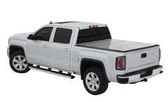 LOMAX PROFESSIONAL SERIES Tonneau Cover for 19-ON Chevy/GMC 1500 5' 8" Box w/ CarbonPro Box &amp; w/o Bedside Storage Box (bolt on) (Blk Diamond) - Accessories from Black Patch Performance