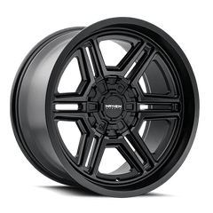 20x9 MAYHEM HERMOSA 8x180 Offset (18) Center Bore (124.1) Style #8117 | 8117 - 2978MB - Black Patch Performance - MAYH81172978MB