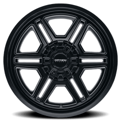 20x9 MAYHEM HERMOSA 8x180 Offset (18) Center Bore (124.1) Style #8117 | 8117 - 2978MB - Black Patch Performance - MAYH81172978MB