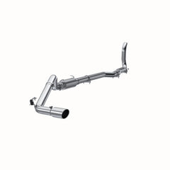 MBRP Exhaust 4in. Turbo Back; Single Side Exit (4WD only); AL - Exhaust from Black Patch Performance