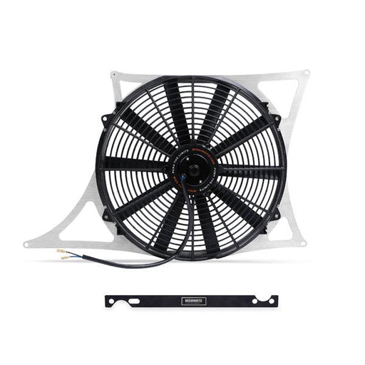 Mishimoto BMW M3 Performance Aluminum Fan Shroud with Fan Controller Kit, 2001-2006 - Belts and Cooling from Black Patch Performance