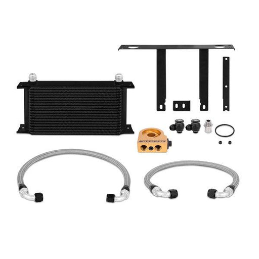 Mishimoto MMOC-GEN4-10TBK Hyundai Genesis Coupe 2.0T Thermostatic Oil Cooler Kit, Black - Belts and Cooling from Black Patch Performance
