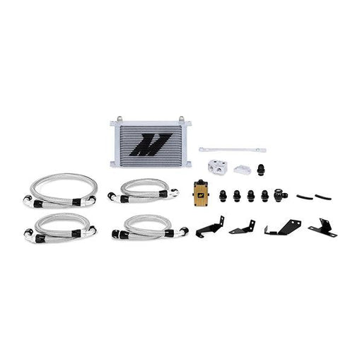 Mishimoto MMOC-GTO-04T Pontiac GTO Thermostatic Oil Cooler Kit, 2004-2006 Silver - Belts and Cooling from Black Patch Performance