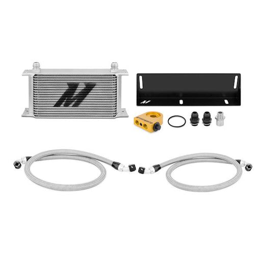 Mishimoto MMOC-MUS-79T Ford Mustang 5.0L Thermostatic Oil Cooler Kit - Belts and Cooling from Black Patch Performance