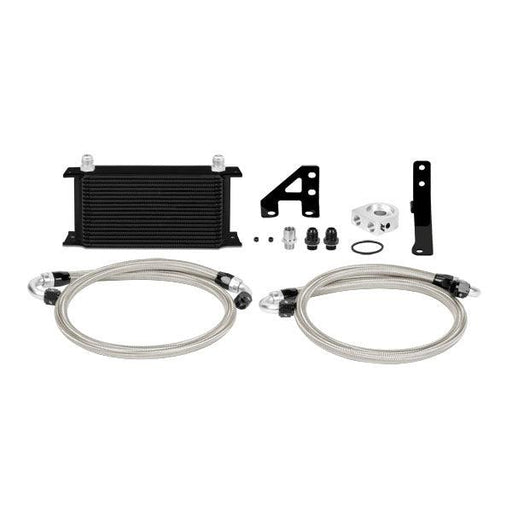 Mishimoto MMOC-STI-15BK Subaru WRX STI Oil Cooler Kit, 2015-2021, Black - Belts and Cooling from Black Patch Performance