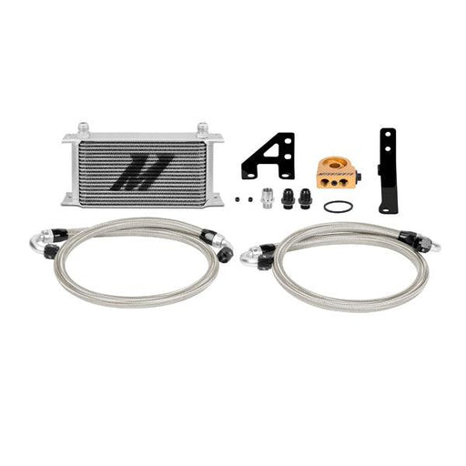 Mishimoto MMOC-STI-15T Subaru WRX STI Oil Cooler Kit, 2015-2021, Thermostatic - Belts and Cooling from Black Patch Performance
