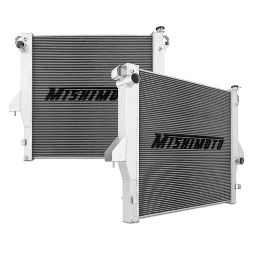 Mishimoto MMRAD-RAM-03 Dodge 5.9L/6.7L Cummins Aluminum Radiator - Belts and Cooling from Black Patch Performance