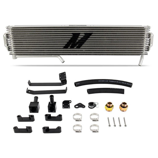 Mishimoto MMTC-DMAX-17SL Transmission Cooler, Fits Chevrolet/GMC 6.6L Duramax (L5P) 2017-2019 - Belts and Cooling from Black Patch Performance