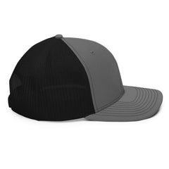 Richardson 112 Half Skull Logo Hat Black Thread - from Black Patch Performance