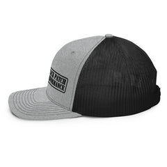 Richardson 112 Stencil Style Logo Hat - Black Thread - from Black Patch Performance