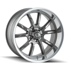 20x10 RIDLER 650 5x5 Offset (0) Center Bore (83.82) Style #650 | 650 - 2173G - Black Patch Performance - RIDL6502173G