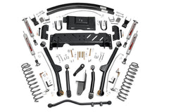 Rough Country 4.5 in X-Series Long Arm Suspension Lift Kit w/Shocks - 61622 - SUSPENSION LIFT KIT from Black Patch Performance