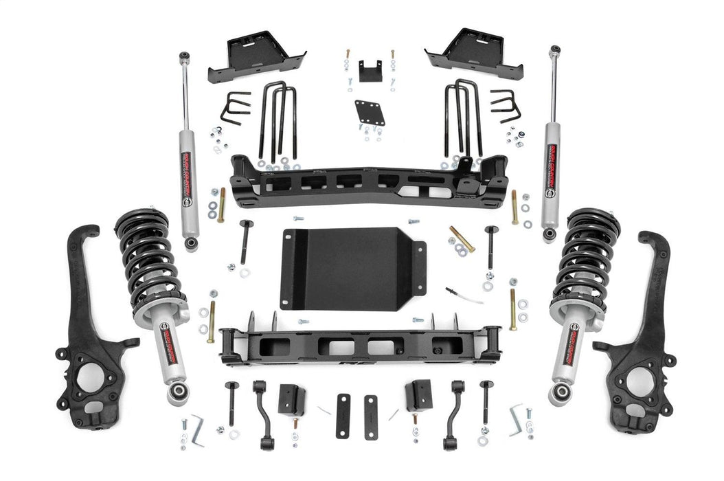 Rough Country 6 in Suspension Lift Kit w/Shocks - 875.23 - SUSPENSION LIFT KIT from Black Patch Performance